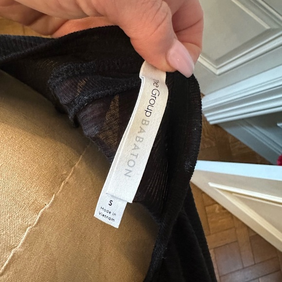 Babaton silk blend top size S - Picture 3 of 5